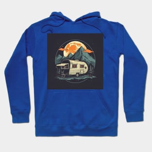 Van Life Glamping Digital Nomad Hoodie